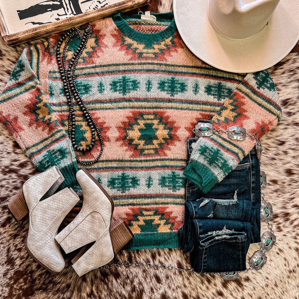 Aztec sweater